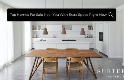 Homes for Sale near you with Extra Space