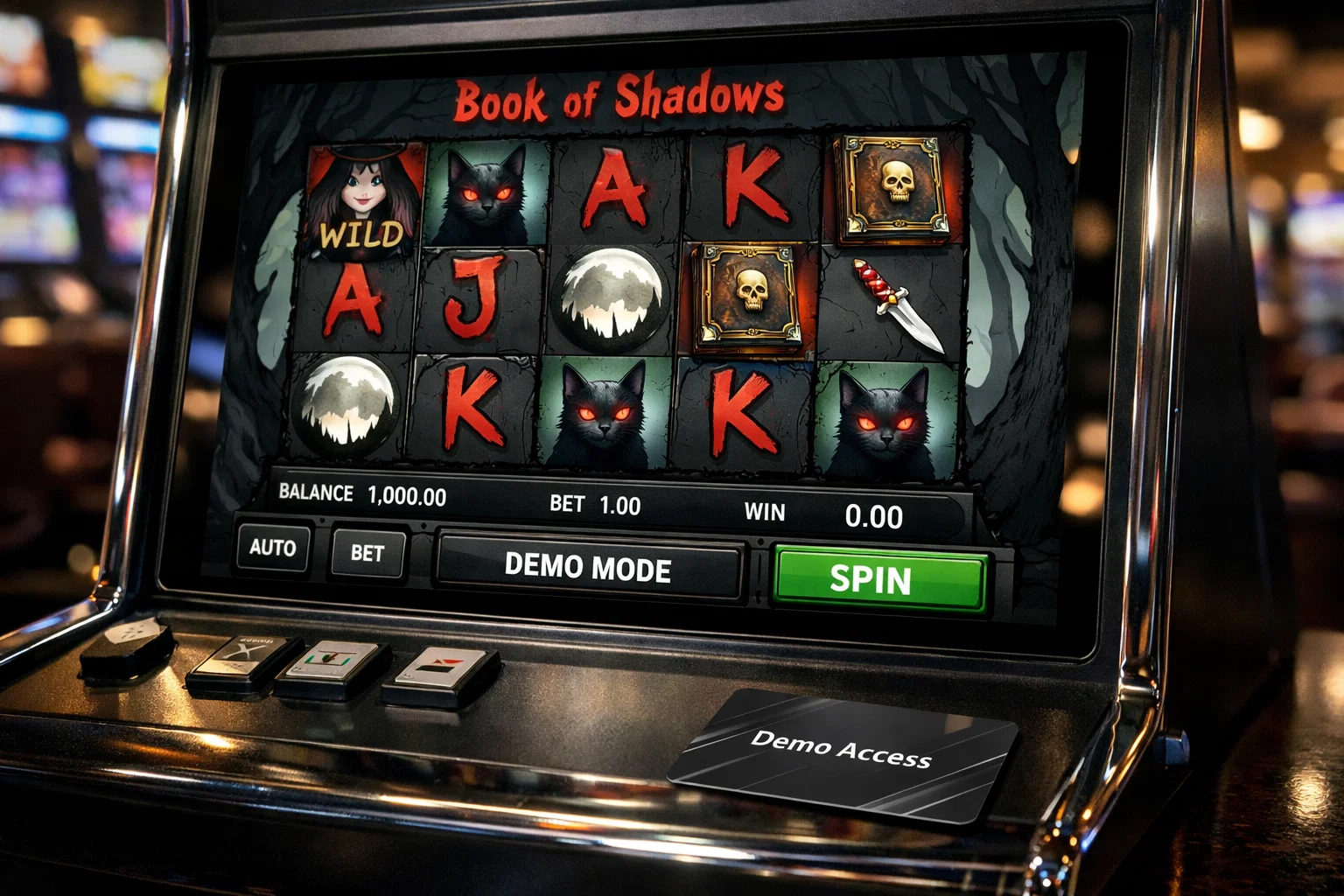 Mysterious Book of Shadows slot online