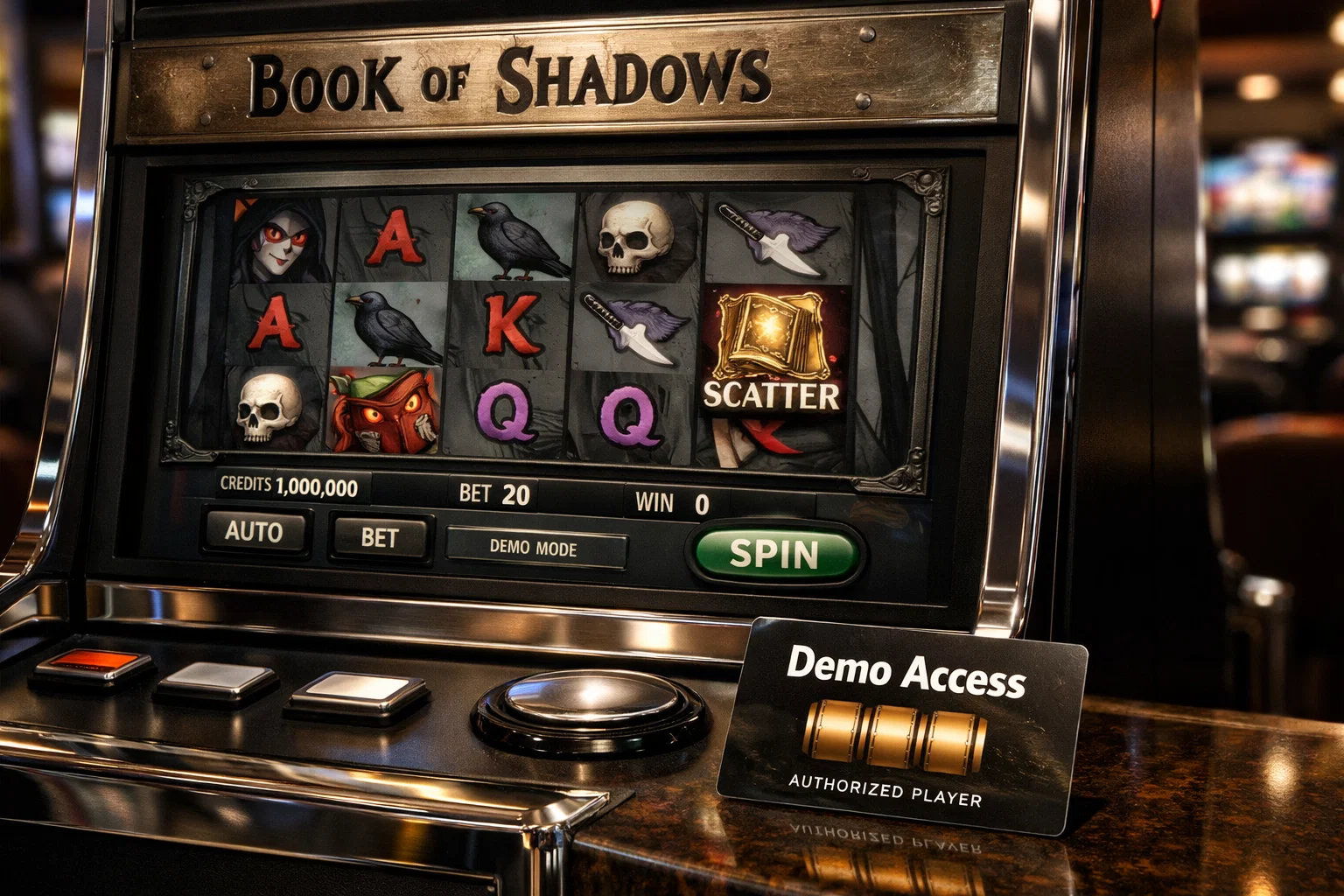 Enchanted Book of Shadows slot review